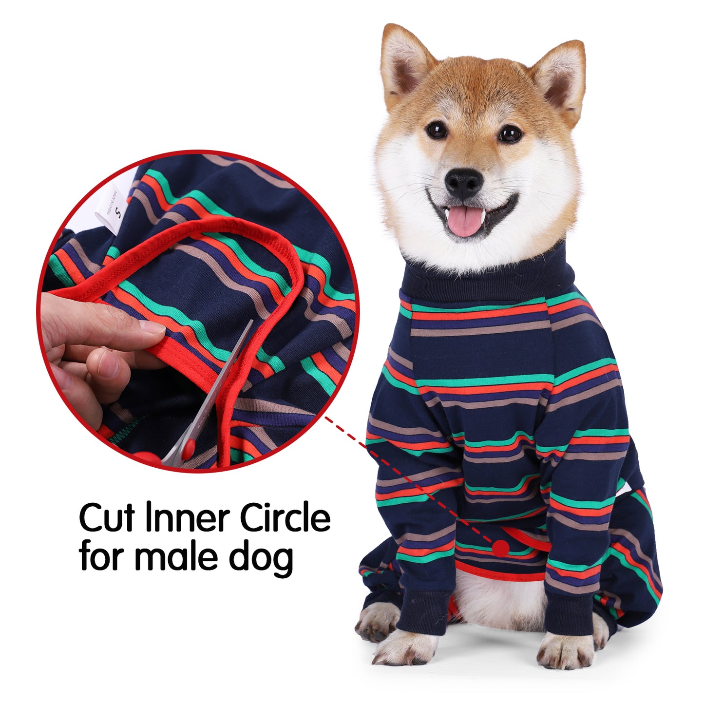 Dog Rehab Clothes Prevent Lick Wounds Electronic Collars and Cone Replacements